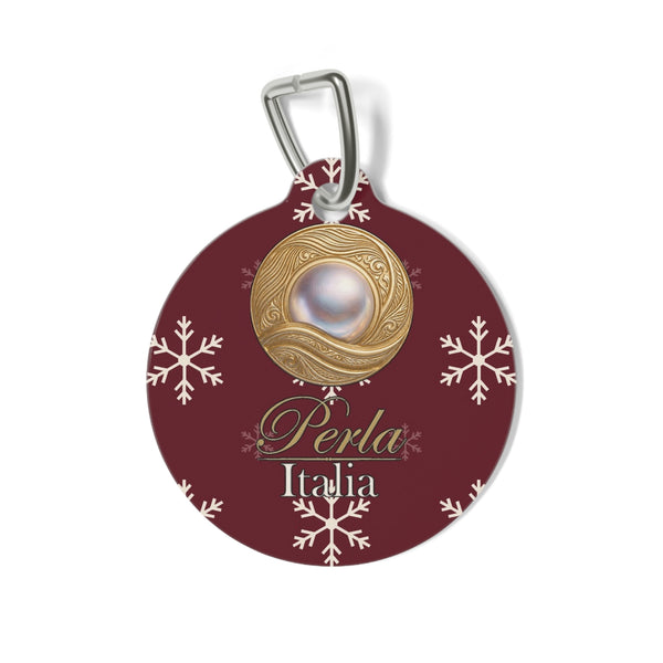 Pet Tag “Snowflakes”