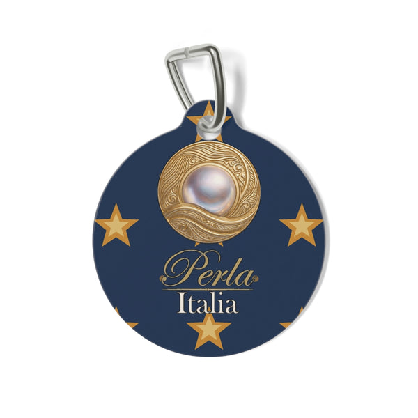 Pet Tag “Golden Stars”