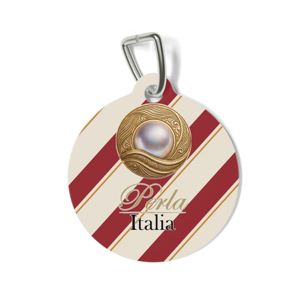 Pet Tag “Candy Cane Stripes”