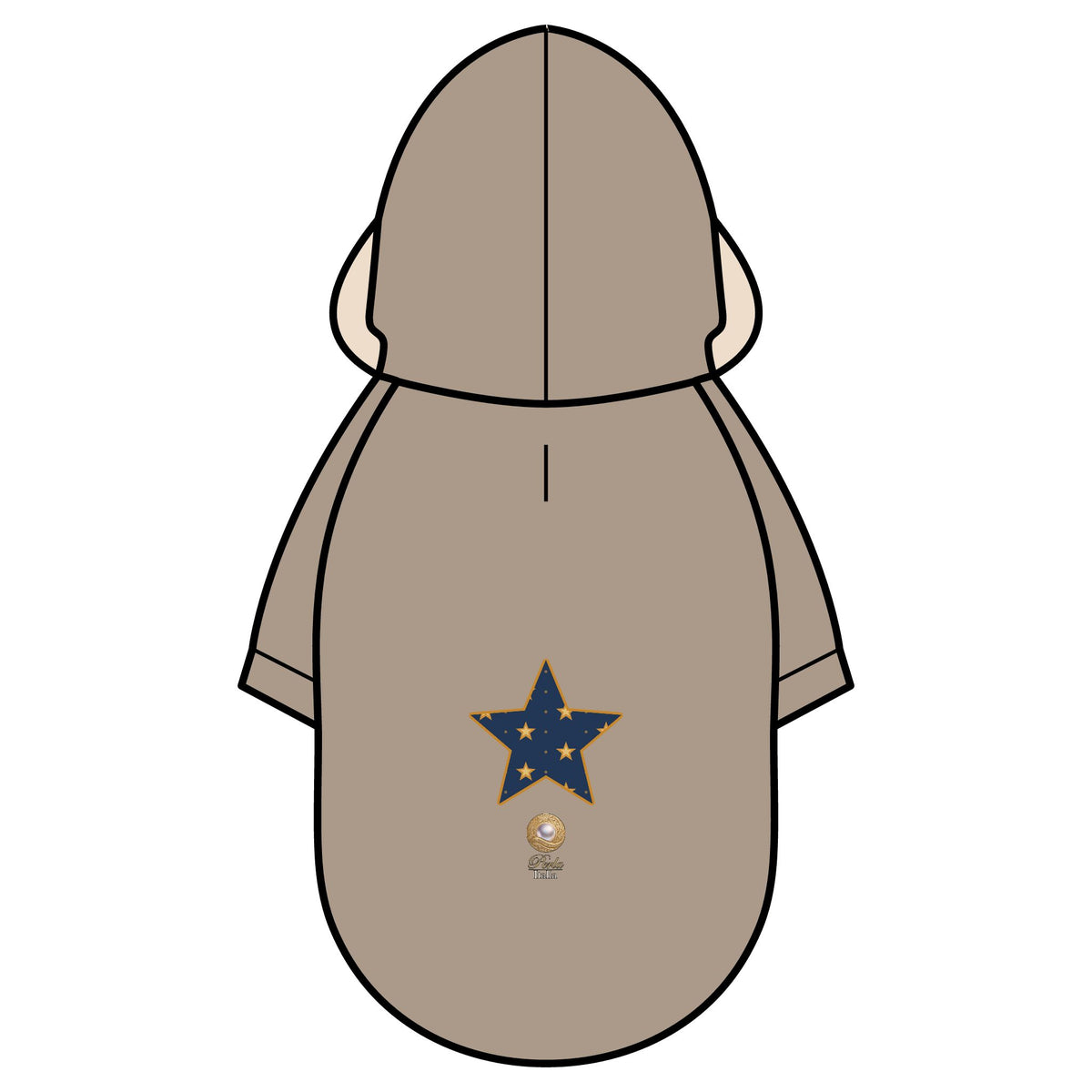 Parka Jacket “Golden Stars”