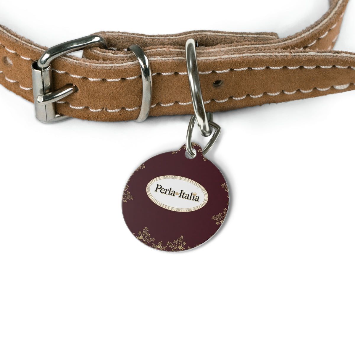 Medaglietta per cane in metallo “Emblema” — Perla Italia