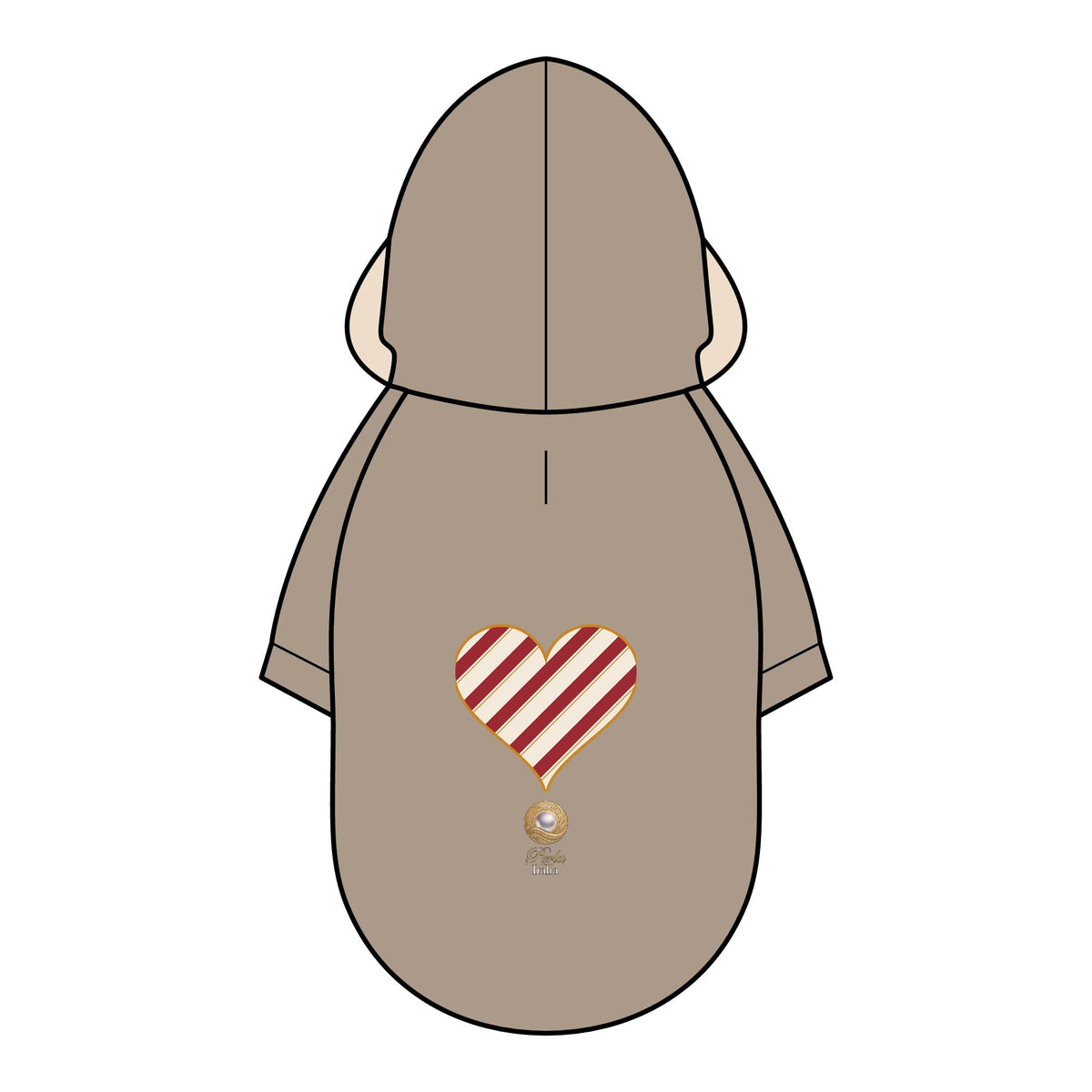 Giacchetto Parka “Righe di zucchero”