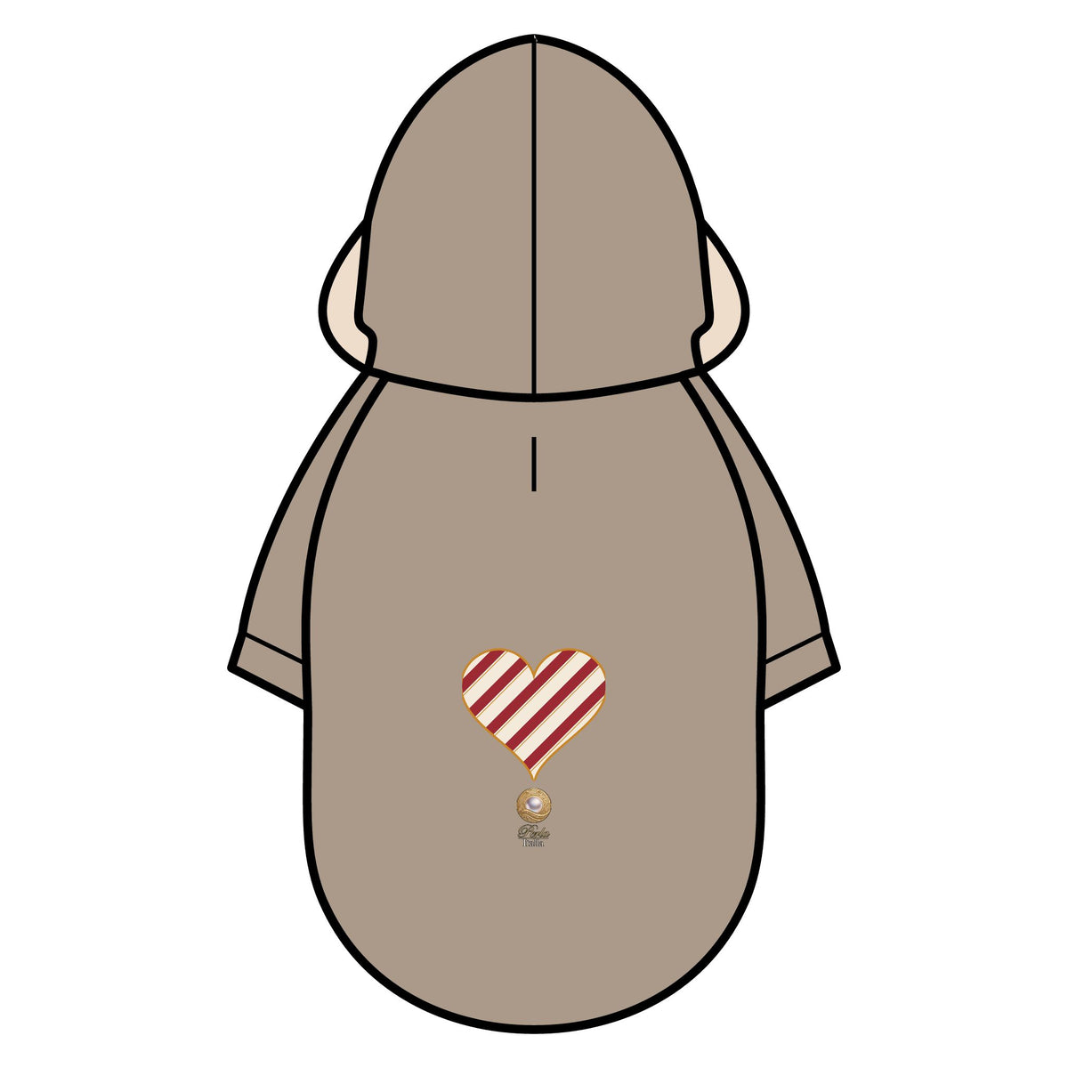 Giacchetto Parka “Righe di zucchero”