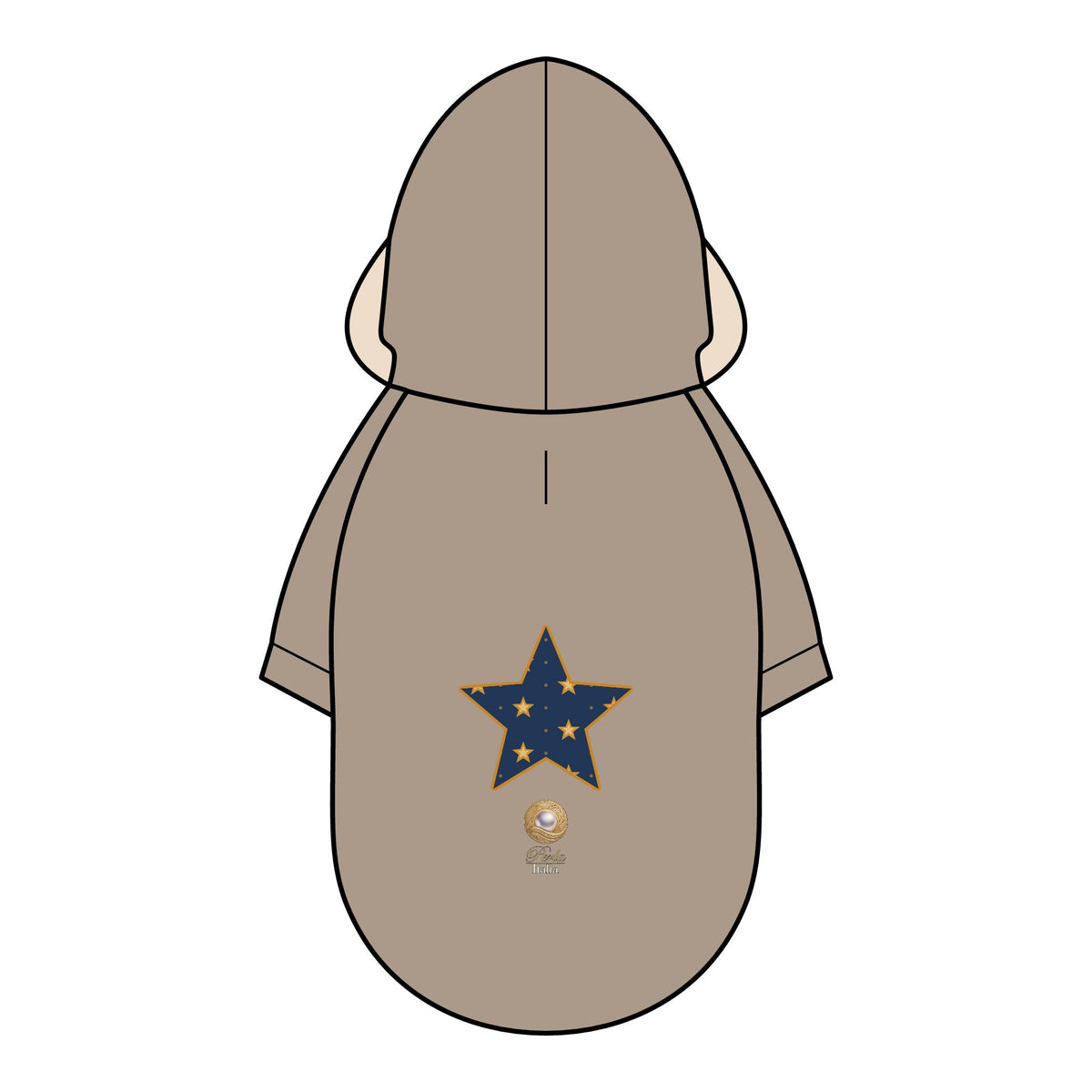 Parka Jacket “Golden Stars”