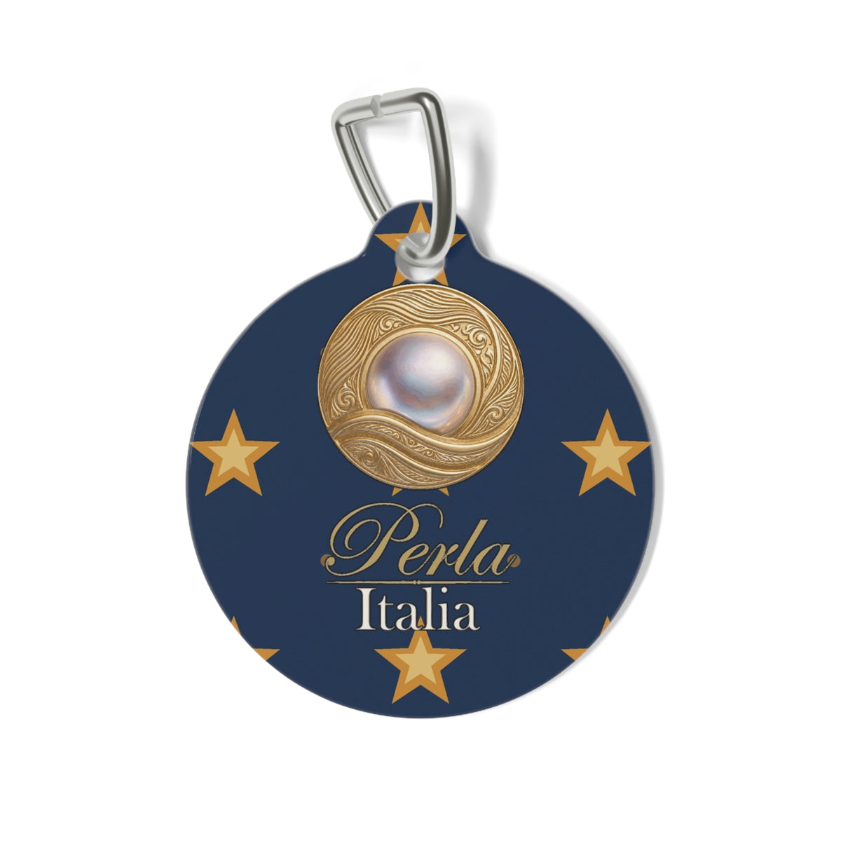 Pet Tag “Golden Stars”