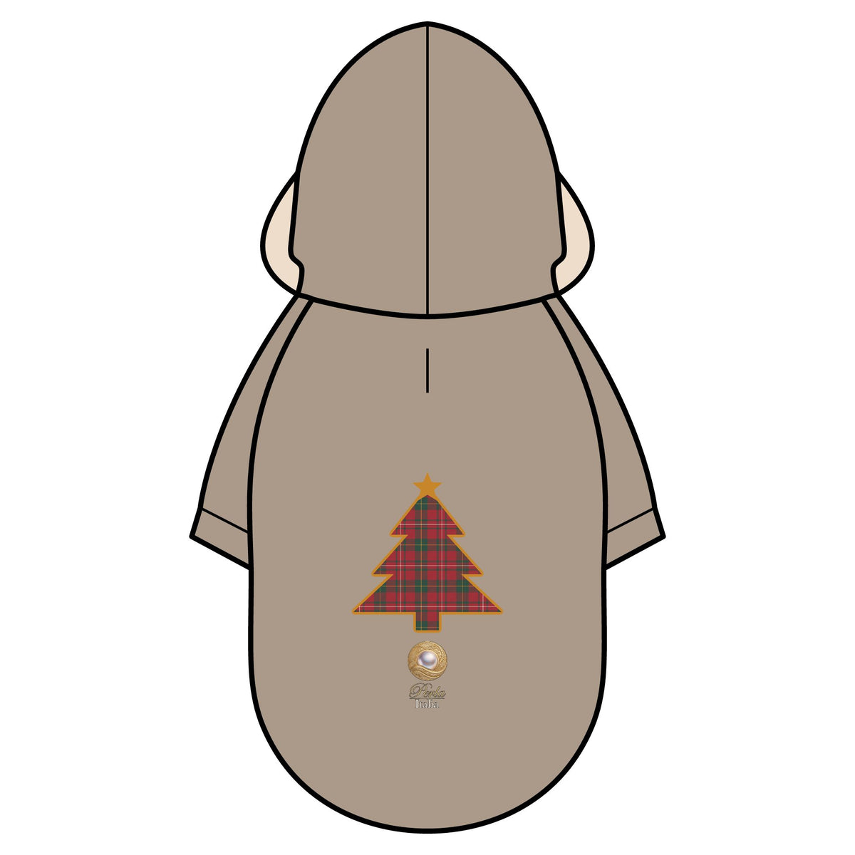 Giacchetto Parka “Tartan di Natale”