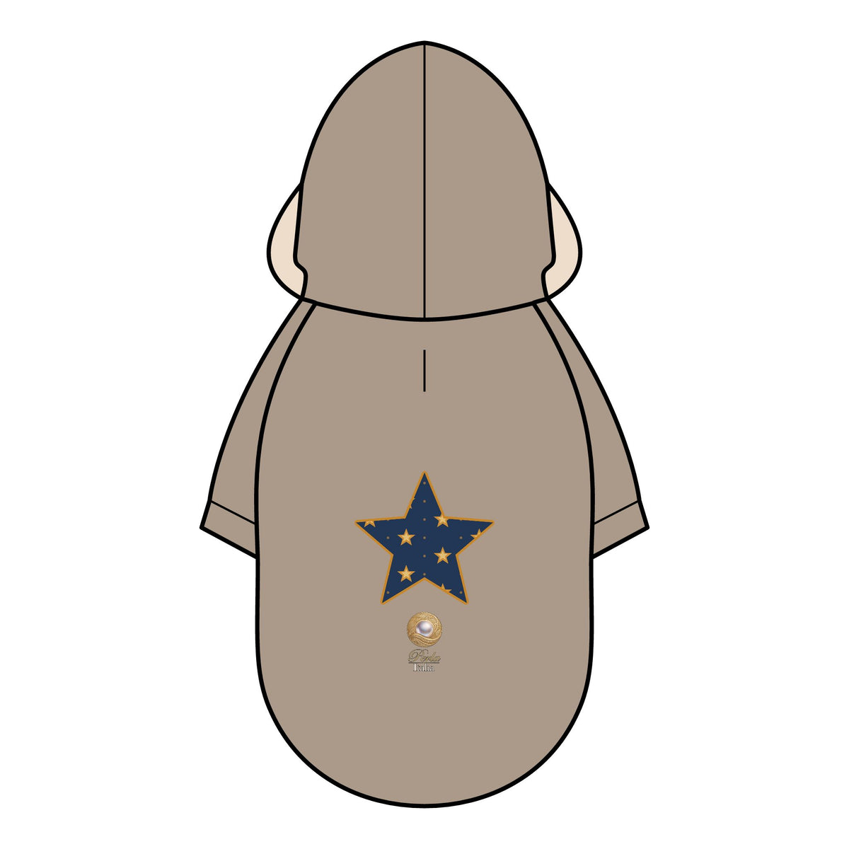 Parka Jacket “Golden Stars”