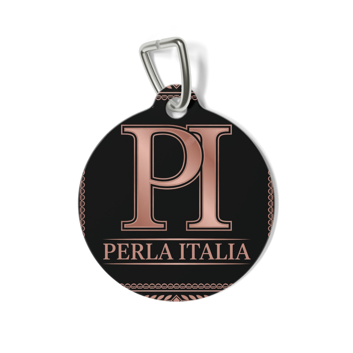 Medaglietta per cane in metallo “Aurora” — Perla Italia