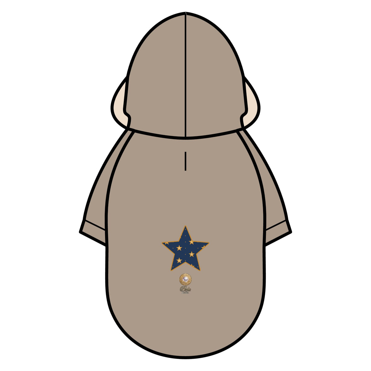 Parka Jacket “Golden Stars”