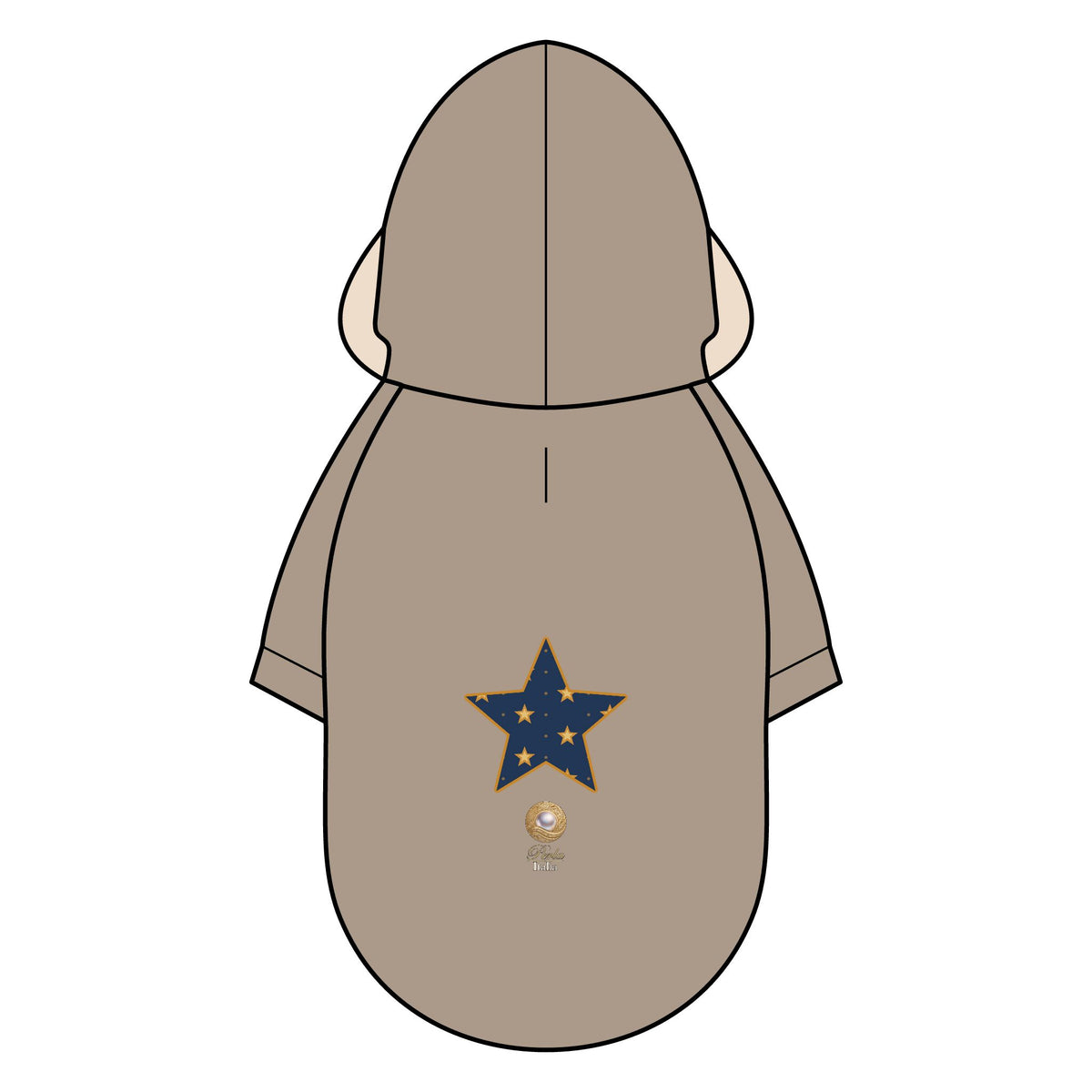 Parka Jacket “Golden Stars”