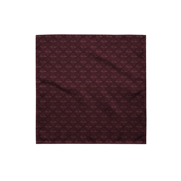 Bandana "Firma Bordeaux" — Perla Italia