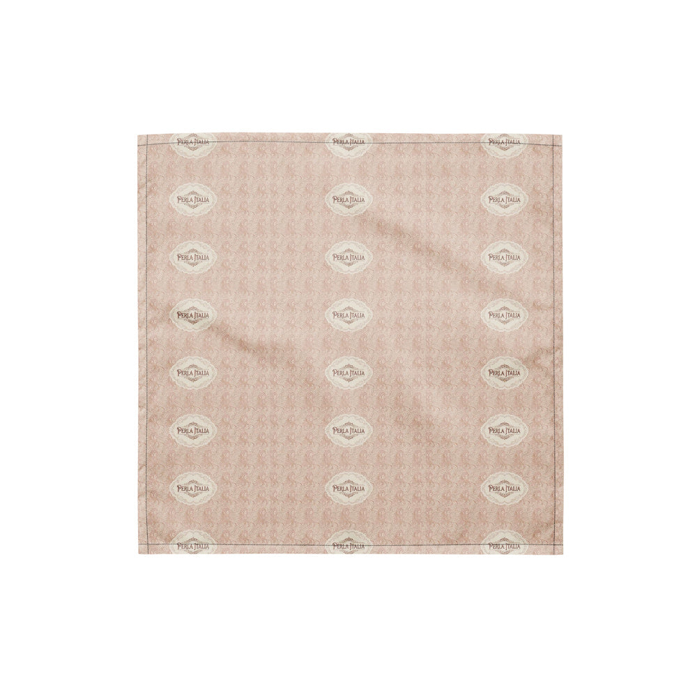 Bandana "Cammei Cipria" — Perla Italia