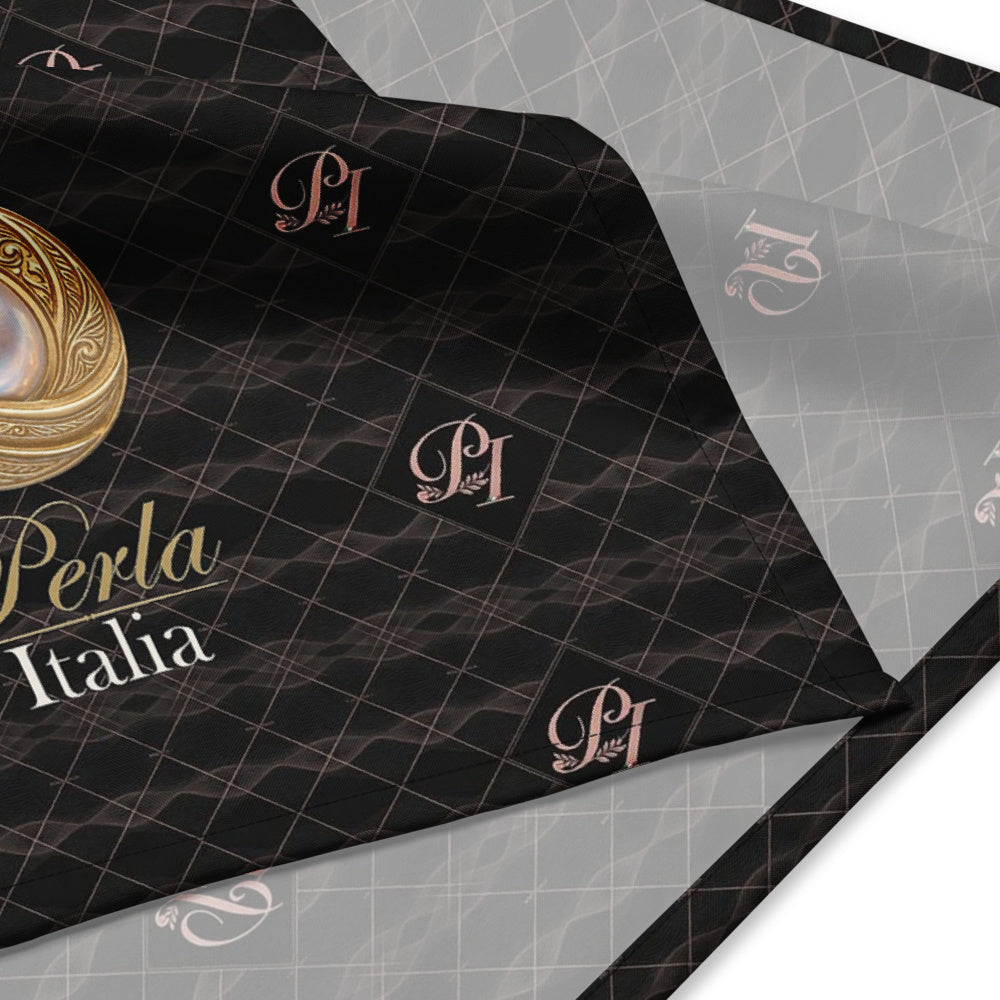 Bandana "Monogramma Oro Rosa" — Perla Italia