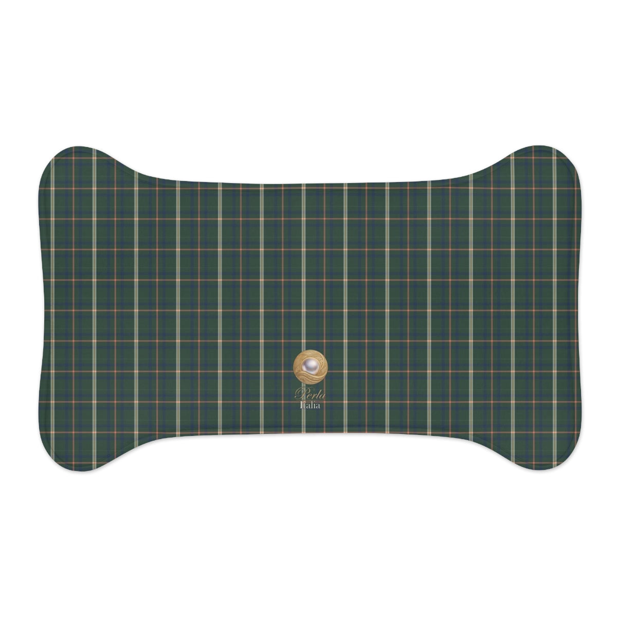 Tappetino da pappa “Tartan”, osso grande — Perla Italia