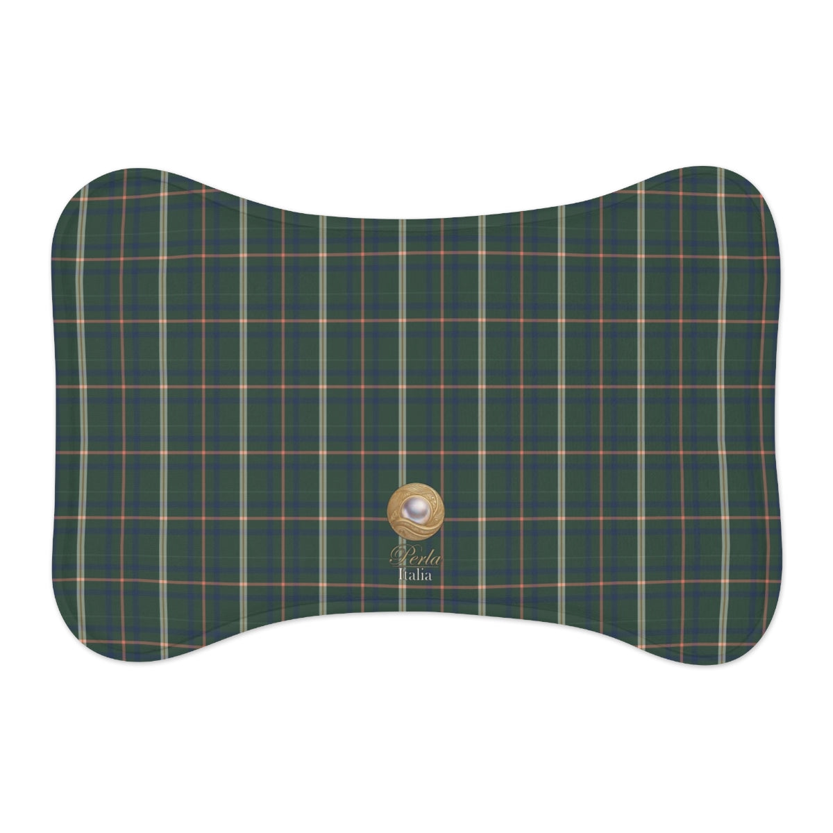 Tappetino da pappa “Tartan”, osso piccolo — Perla Italia