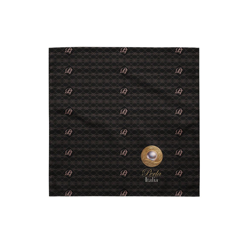 Bandana "Monogramma Oro Rosa" — Perla Italia